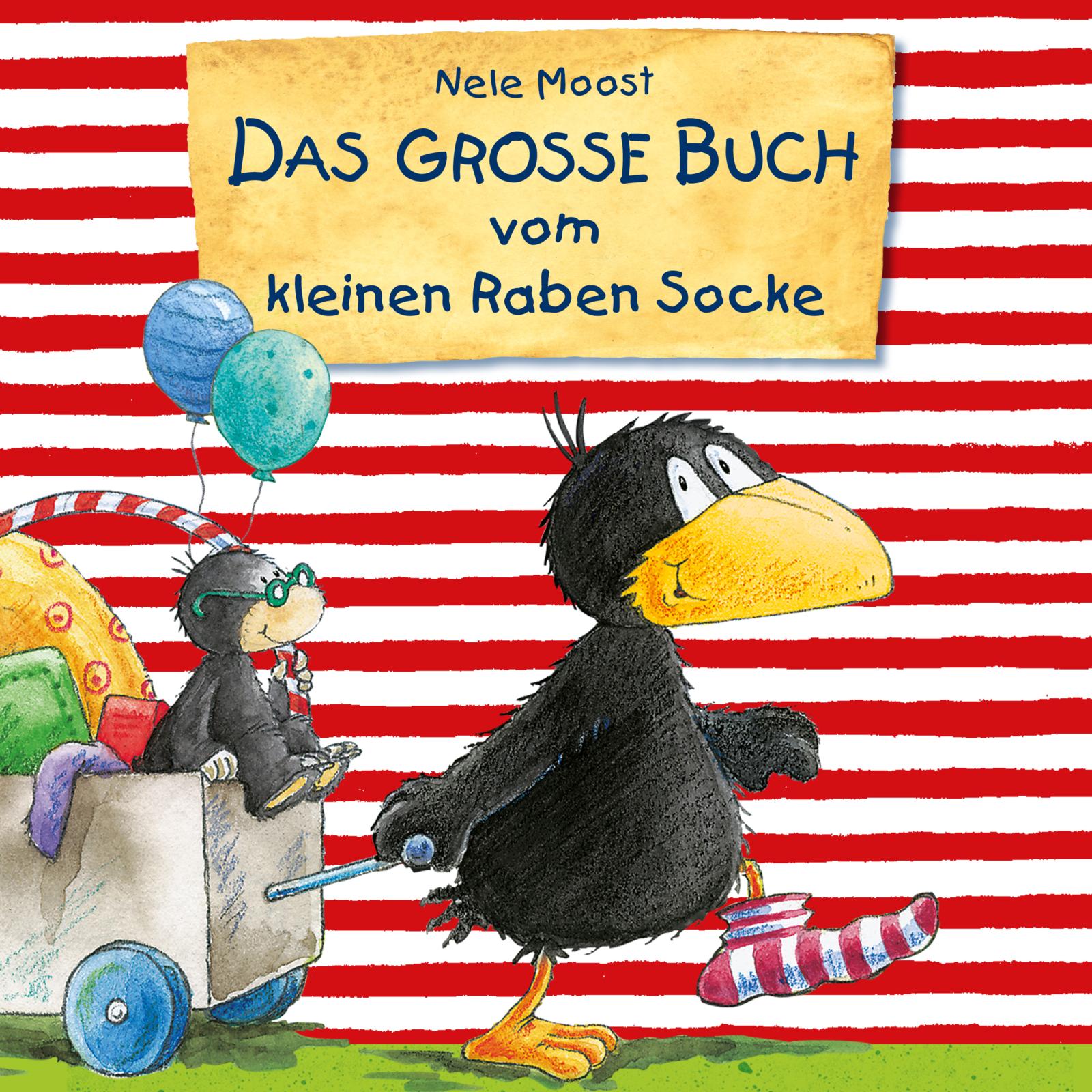 Der kleine Rabe Socke - Lesungen: Das große Buch vom kleinen Raben Socke |  Hörbuch Hamburg Verlag